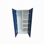 HOME CUPBOARD 72" WITH CENTRE PARTITION -BLUE AND WHITE